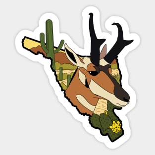 Pronghorn Sticker